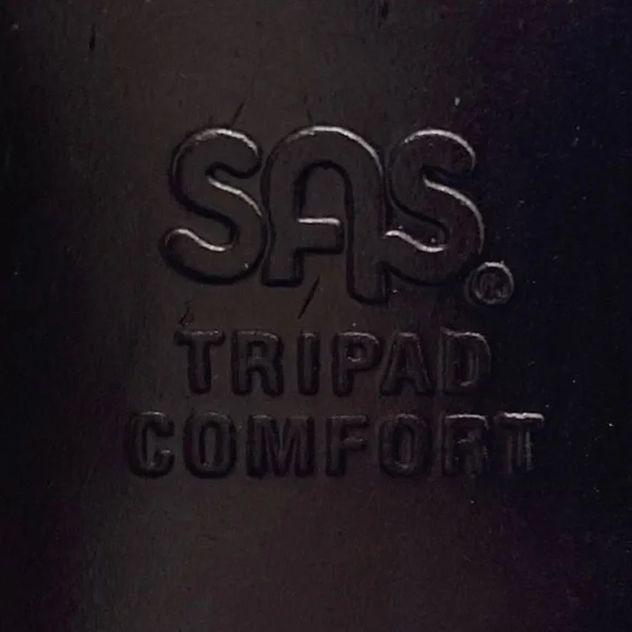 SAS Womens Shoes Suntimer Sandals Sz 10 Slim Ivory White Leather Heeled Comfort - Picture 10 of 12